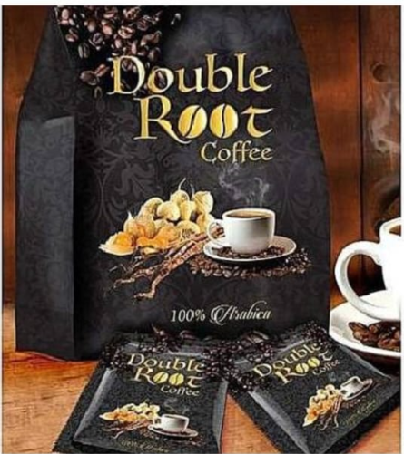 Double Root Coffee 60g pack- Sachets display