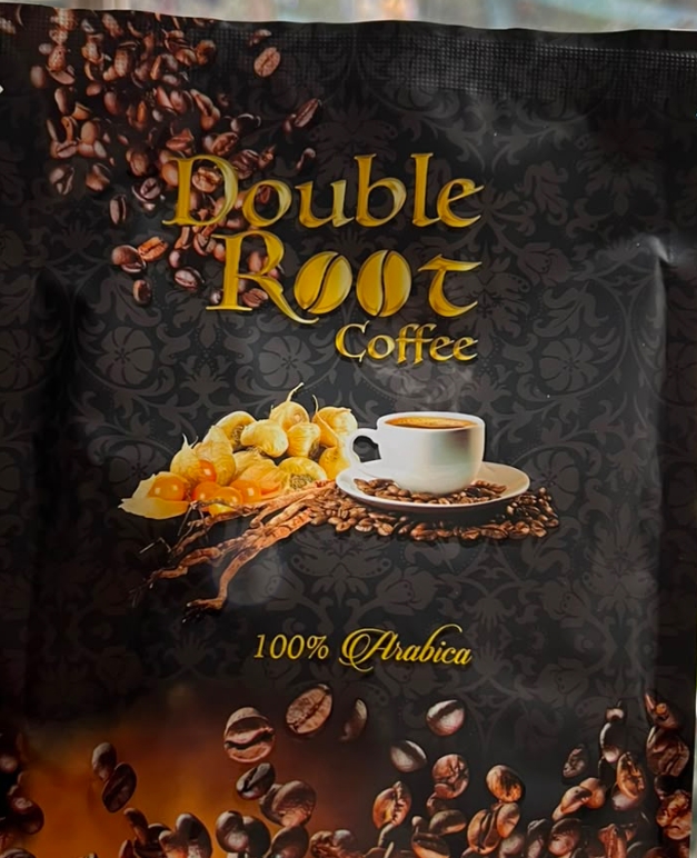 Double Root Coffee 60g pack - front view